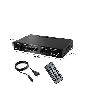 Усилитель звука на 6 каналов с Bluetooth, FM Орбита OT-SPA02